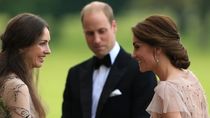 Rose Handury, el príncipe Guillermo y Kate Middleton.