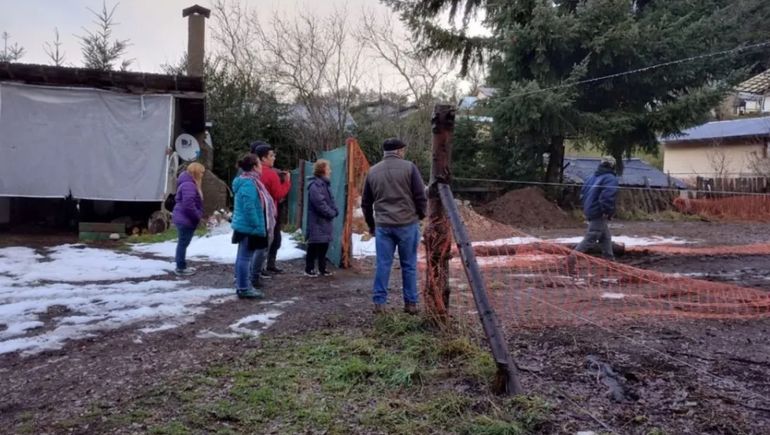 La damnificada estuvo acompañada de su abogado. (Foto: Gentileza Diario Andino)