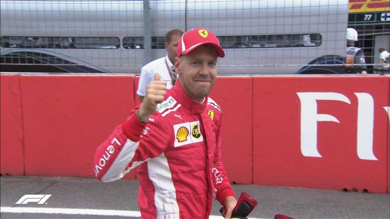 Vettel se quedó con la pole en el Gran Premio de Alemania