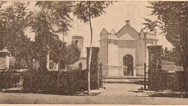 La historia de la primera iglesia de barro neuquina del Siglo XIX