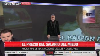 rial le hizo un insolito pedido a luis ventura: deja el titanic rial le hizo un insolito pedido a luis ventura: deja el titanic