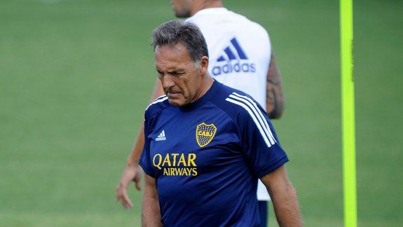 Miguel Ángel Russo, técnico de Boca.