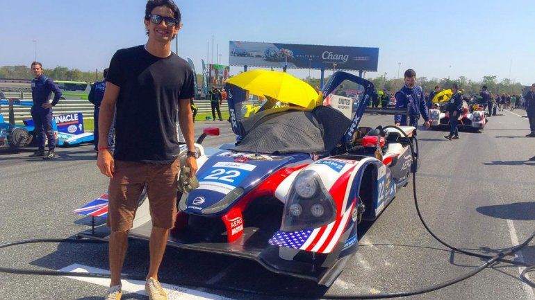 Camilo está en el exterior y vio una carrera (Asian Le Mans) en Tailandia.