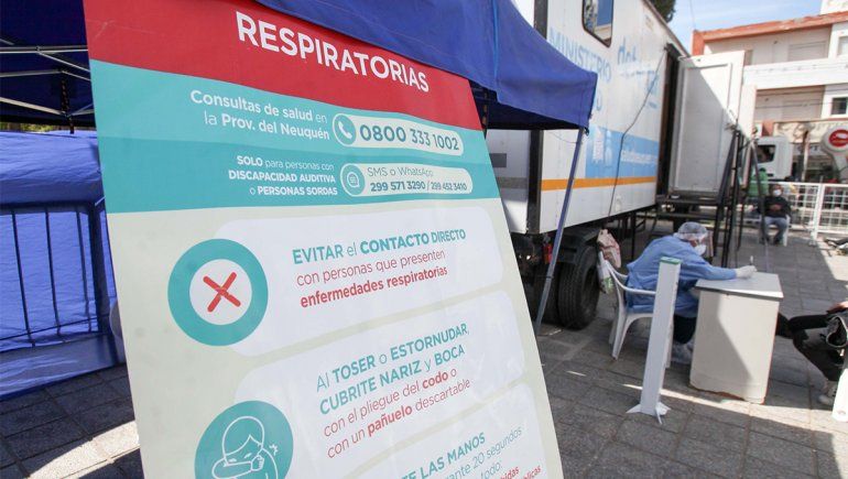 Detectar: el tráiler de los hisopados cambió la postal del centro