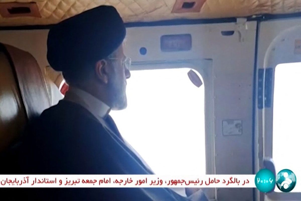 Las últimas imágenes del presidente fueron transmitidas por la televisión iraní.
