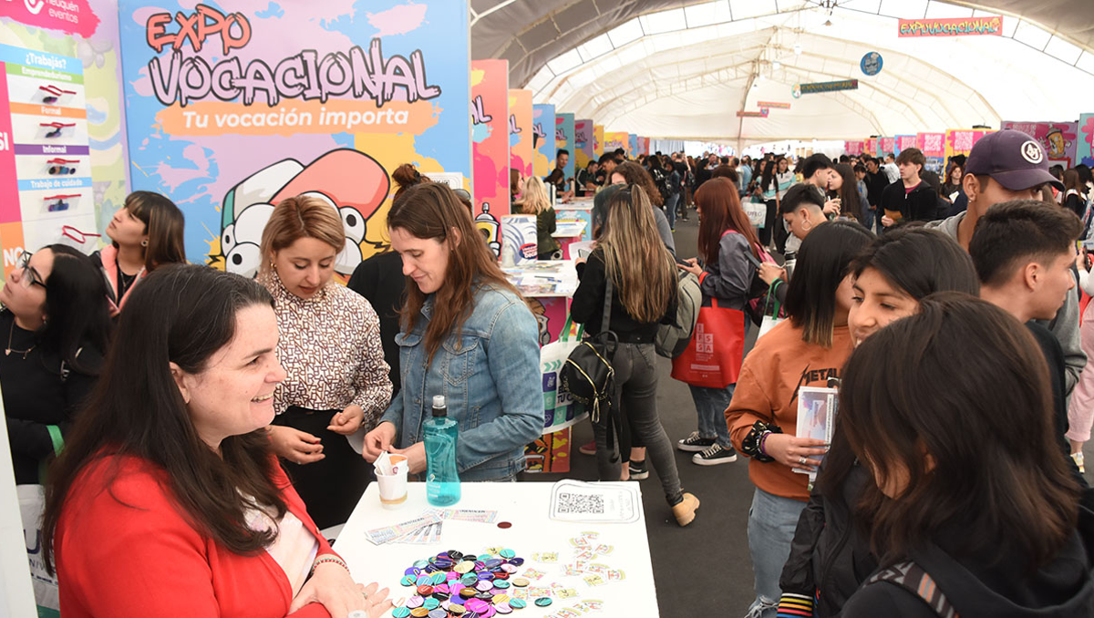 Expo Vocacional: los jóvenes neuquinos siguen apostando a las carreras tradicionales