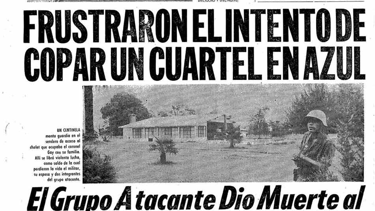 El Ejército Revolucionario del Pueblo toma la Guarnición Militar de Azul