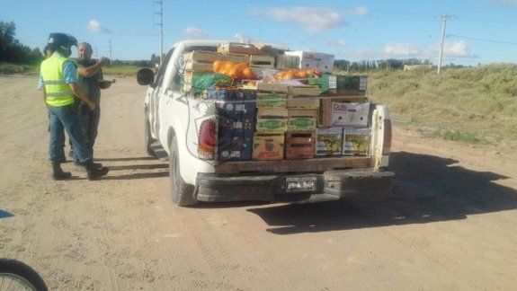 La Ford F-100 fue interceptada y su conductor quedó detenido.
