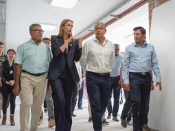 Figueroa supervisó el avance de importaes obras en Senillosa. Figueroa supervisó el avance de importaes obras en Senillosa.
