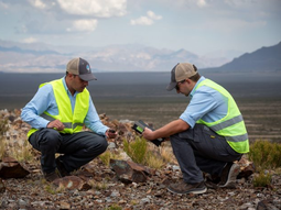 Es el primer proyecto de cobre en Argentina desde Bajo de la Alumbrera. Foto: prensa Gobierno de Mendoza.