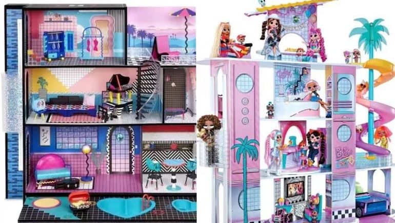 La casa de muñecas que le regaló Wanda Nara a sus hijas tiene un costo que ronda los 450 mil pesos. La casa de muñecas que le regaló Wanda Nara a sus hijas tiene un costo que ronda los 450 mil pesos.