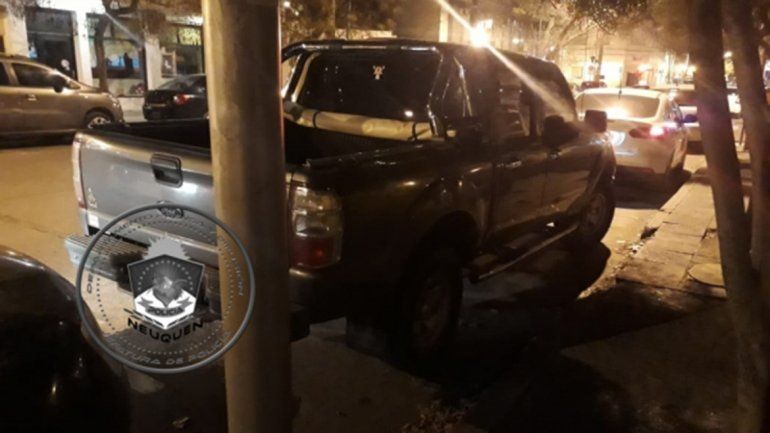 Intentaron robar en un edificio céntrico y los demoraron en el hall