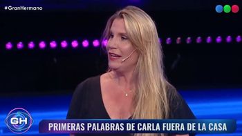 Carla dejó la casa de GH y se defendió de las críticas.jpg