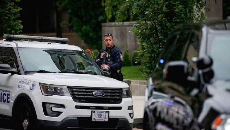 La policía momentos después del tiroteo La policía momentos después del tiroteo