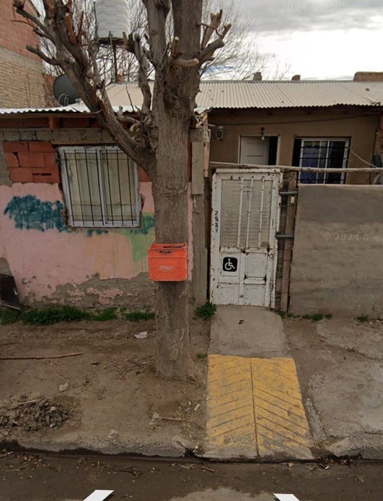 Esta es la casa de Pablo Sánchez, el taxista baleado en 2019. Esta es la casa de Pablo Sánchez, el taxista baleado en 2019.