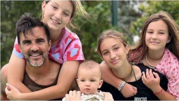 Así vistió Fabián Cubero a las hijas de Nicole Neumann para el cumple y bautismo de su hermano Luca