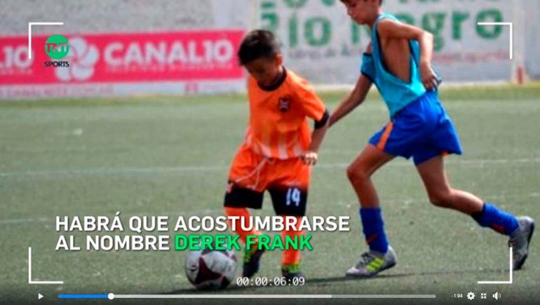 El Messi rionegrino que llegó a la pantalla grande como gran promesa