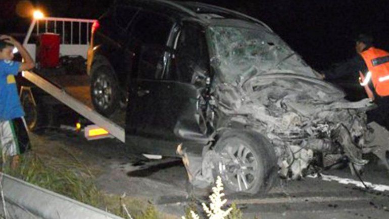 Chano volvió a chocar: esta vez contra un camión y quedó internado