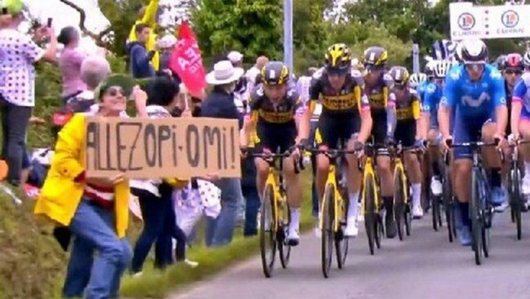 Detuvieron a la espectadora del Tour de Francia que provocó la caída de los ciclistas