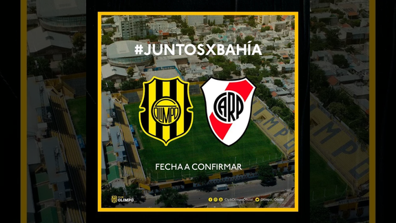 el presidente de River se ofreció para organizar un amistoso con el plantel de primera para recaudar fondos para los damnificados por el temporal de Bahía Blanca.