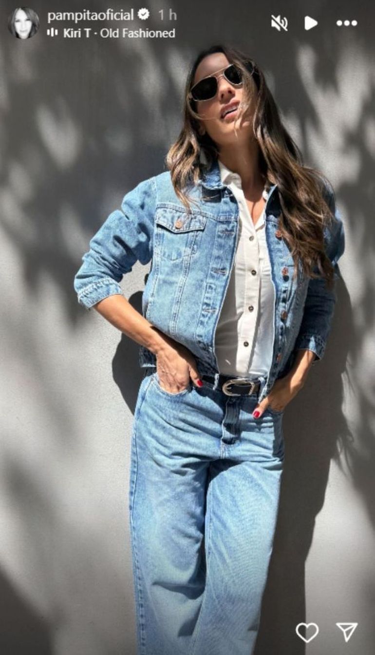 El look que mostró Pampita en redes y promete ser tendencia en el verano. 