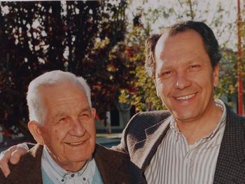 Los Molina, padre e hijo. Foto: gentileza familia  Molina.