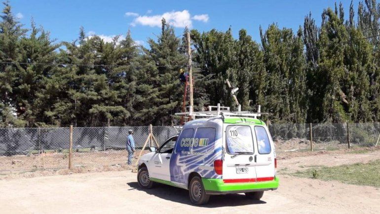 El Oeste de Plottier de nuevo sin luz por una hora