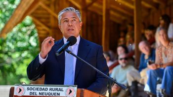 Rolando Figueroa este domingo en Junín de los Andes. Rolando Figueroa este domingo en Junín de los Andes.