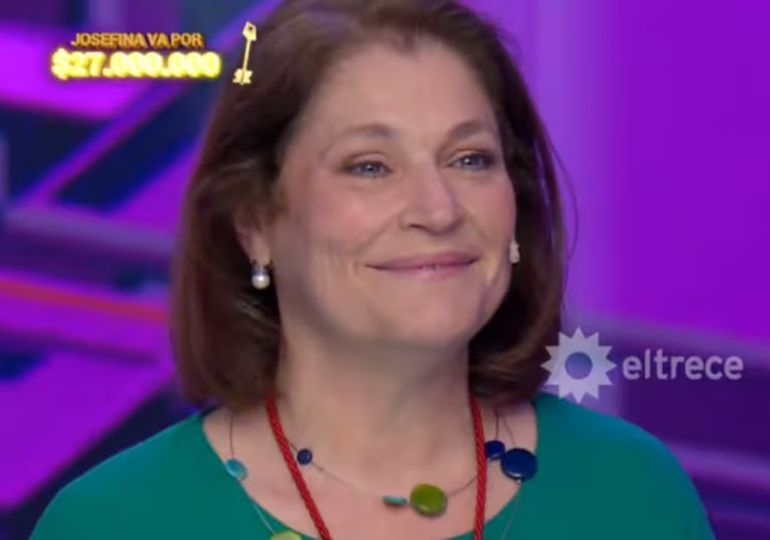 Josefina, la docente que ganó 24 millones de pesos Josefina, la docente que ganó 24 millones de pesos