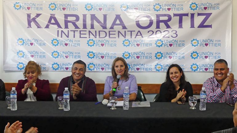 El kirchnerismo presentó a Karina Ortiz como candidata en Plottier