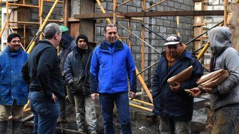 de recorrida por el sur, gutierrez hizo una visita a diferentes obras de recorrida por el sur, gutierrez hizo una visita a diferentes obras