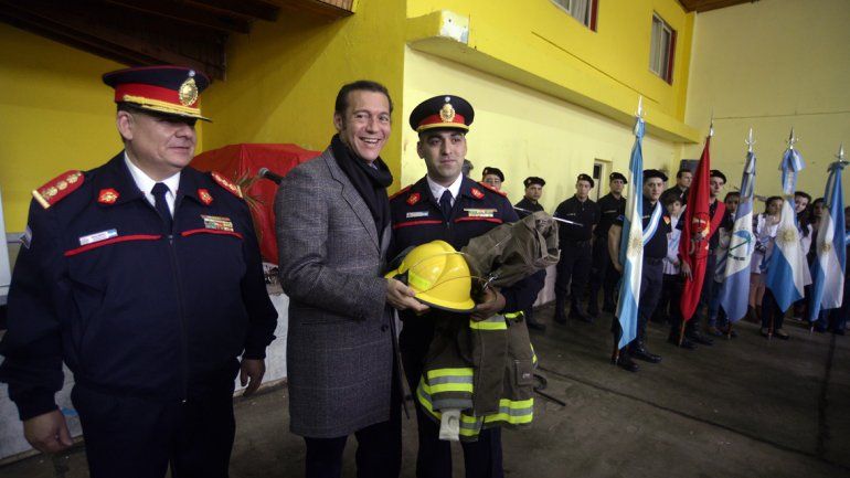 En Plottier se recordó que hace 128 años se creó el primer cuartel del país.