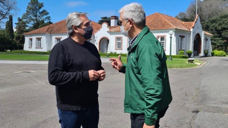 Julián Domínguez se reunió con Alberto y Manzur