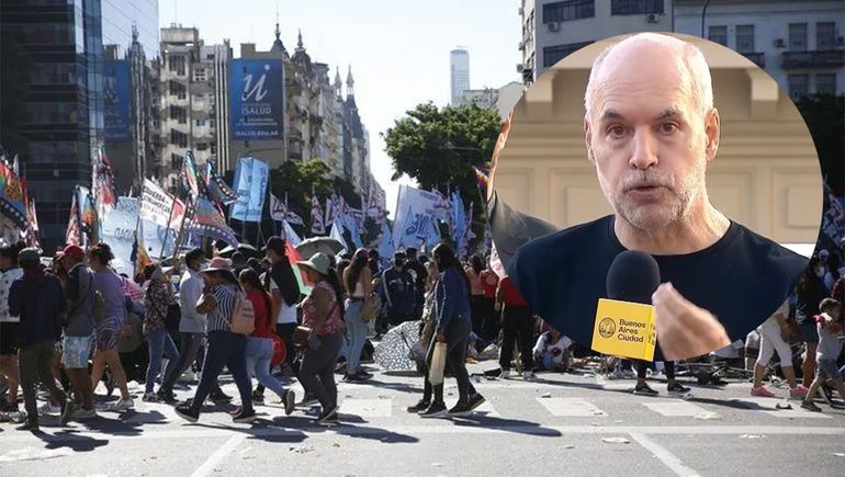 Rodriguez Larreta pidió que se le quiten los planes sociales a quienes corten las calles