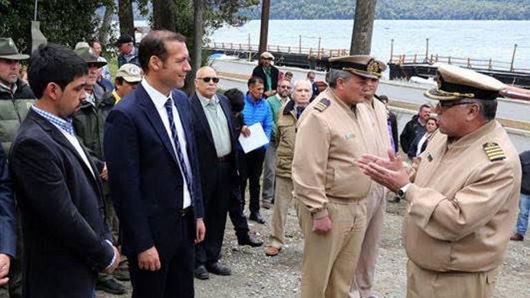 Gutiérrez en el aniversario de Villa Traful.