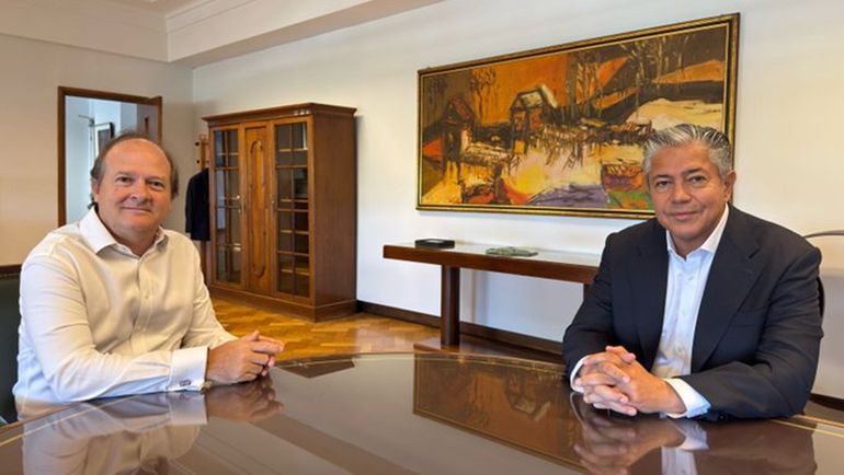 El gobernador Rolando Figueroa se reunió con el segundo del ministerio de Economía