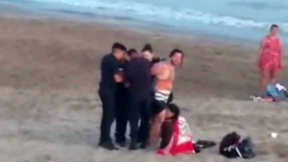 Bebé. Santa Clara de Mar. Policía