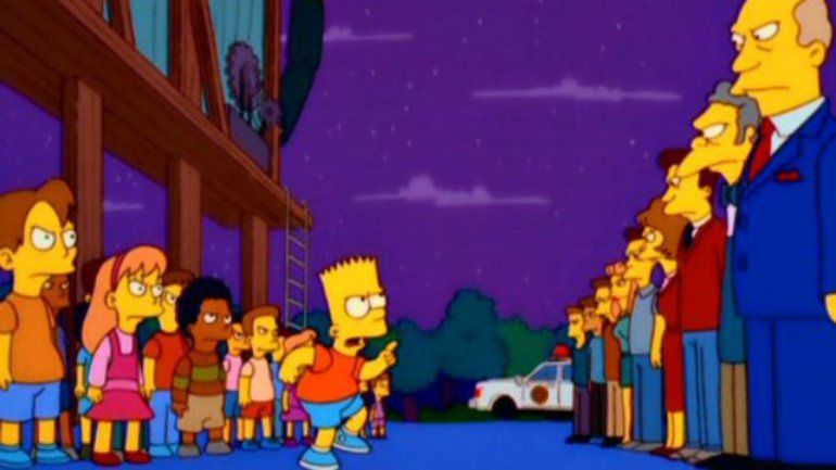 Los Simpson, otra vez: predijeron el toque de queda nocturno