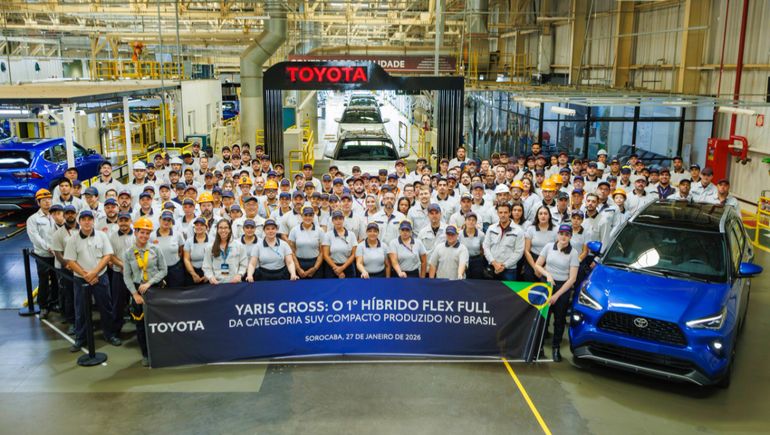 El Toyota Yaris Cross se lanzará en la Argentina a fines de febrero.
