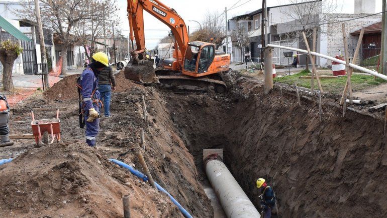 Tránsito interrumpido en calle Lanín: los motivos