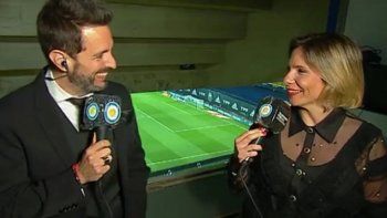 Angela Lerena junto al relator Pablo Giralt. Angela Lerena junto al relator Pablo Giralt.