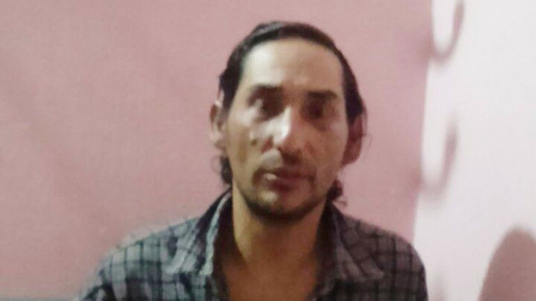 Méndez ayer al ser detenido.