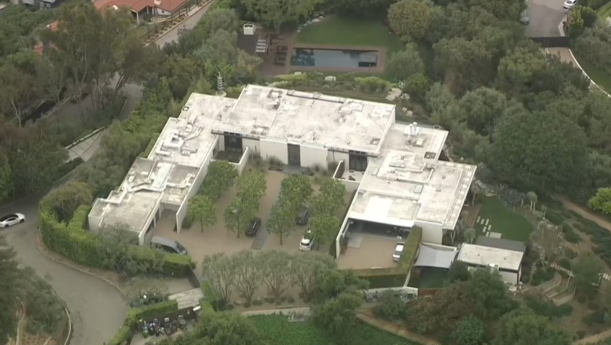 La mansión de Jennifer Aniston está ubicada en Bel Air, Los Ángeles.