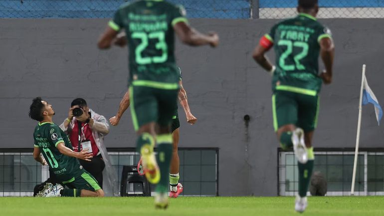 Fabián Sambueza anotó el segundo gol de Atlético Bucaramanga.