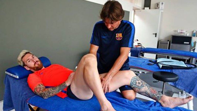 En las redes, Messi aseguró que no tiene nada preocupante