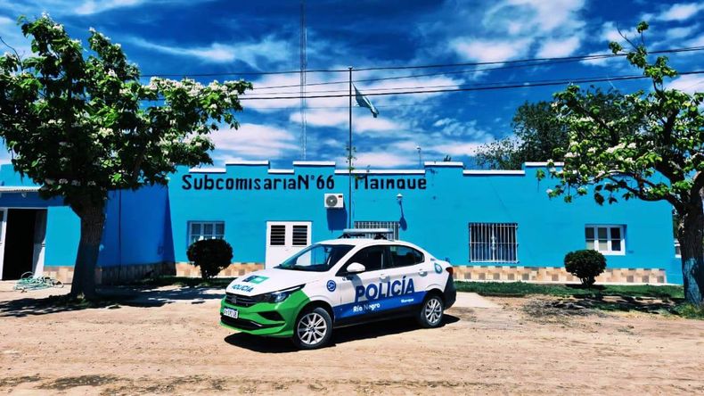 La víctima radicó la denuncia en la subcomisaría de Mainqué. | LM Neuquen La víctima radicó la denuncia en la subcomisaría de Mainqué.