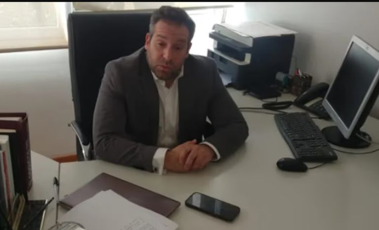 Martín Castro, el abogado que aparece en el video viral que generó el escándalo judicial en Chubut. Martín Castro, el abogado que aparece en el video viral que generó el escándalo judicial en Chubut.