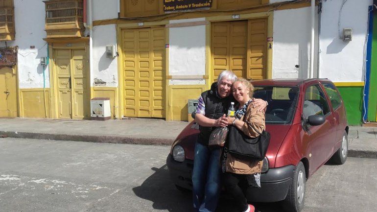 Abel quedó viudo hace siete años