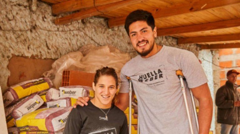 ¡Gigante, Peque! Asiste a pacientes y tomó la posta solidaria del fallecido Toledo