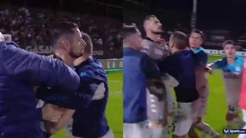 escandalo: gestos desubicados del neuquino arias y expulsion escandalo: gestos desubicados del neuquino arias y expulsion